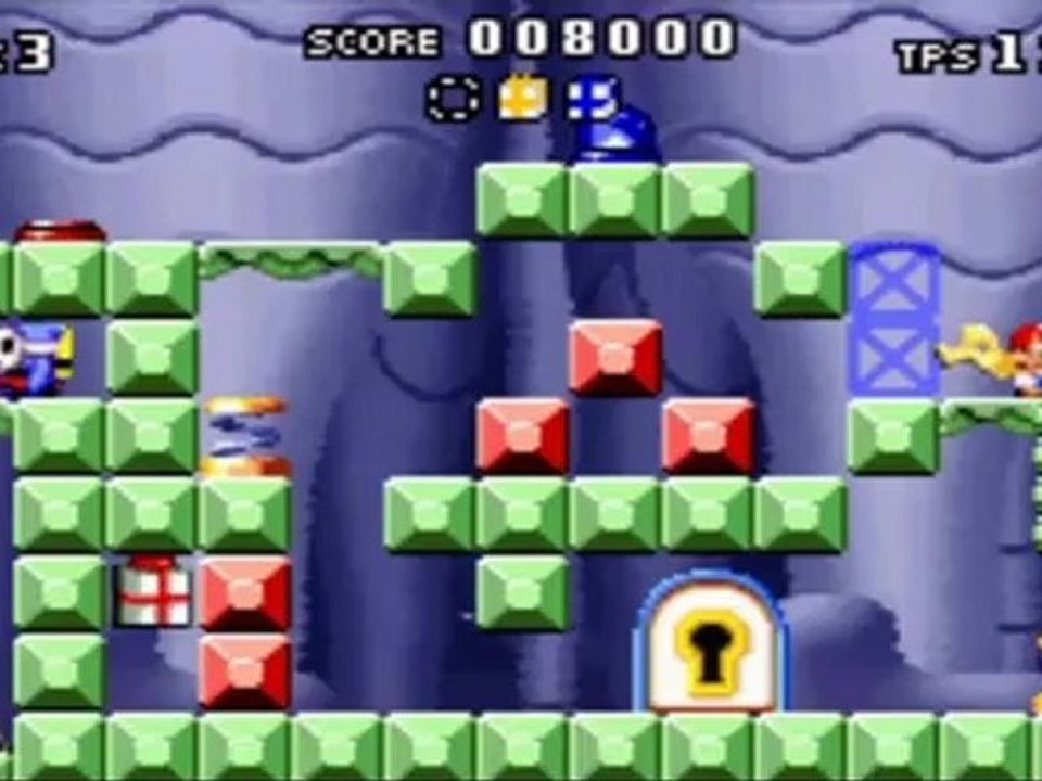 Mario vs. Donkey Kong - Monde 3+ : Fire Mountain+ - Niveau 3-4+