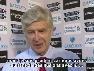 Wenger content de Diaby, mais prudent !