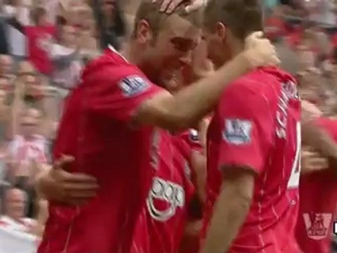 هدف ساوثهامبتون الثاني على مانشستر يونايتد - شنايدرلاين