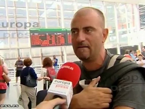 Los viajeros llegan a Atocha tras las vacaciones