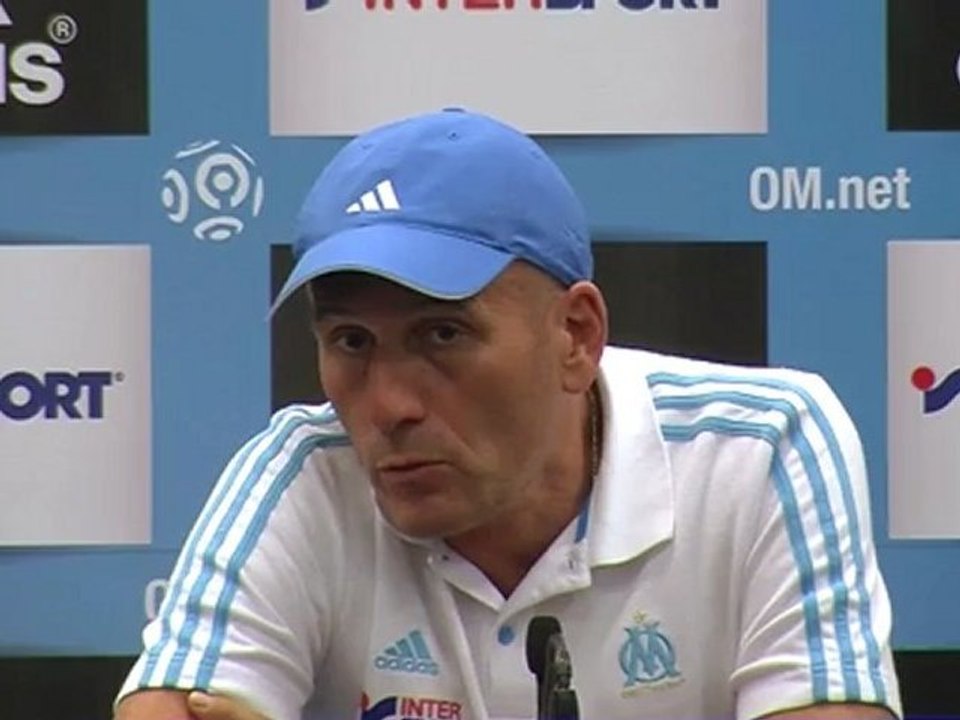 OM-Rennes 3-1 : la réaction d'Elie Baup