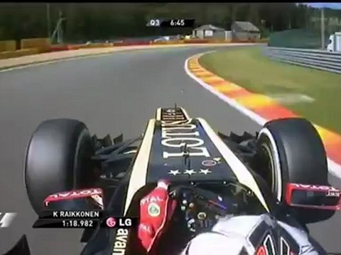 Spa 2012 Kimi Räikkönen Qualifying Lap