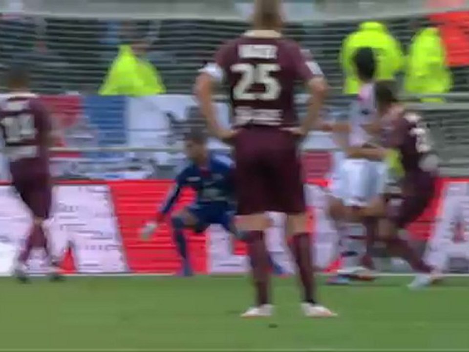 But Grégory PUJOL (76ème) - Olympique Lyonnais - Valenciennes FC (3-2) - saison 2012/2013