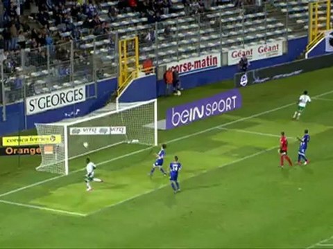 SC Bastia (SCB) - AS Saint-Etienne (ASSE) Le résumé du match (4ème journée) - saison 2012/2013