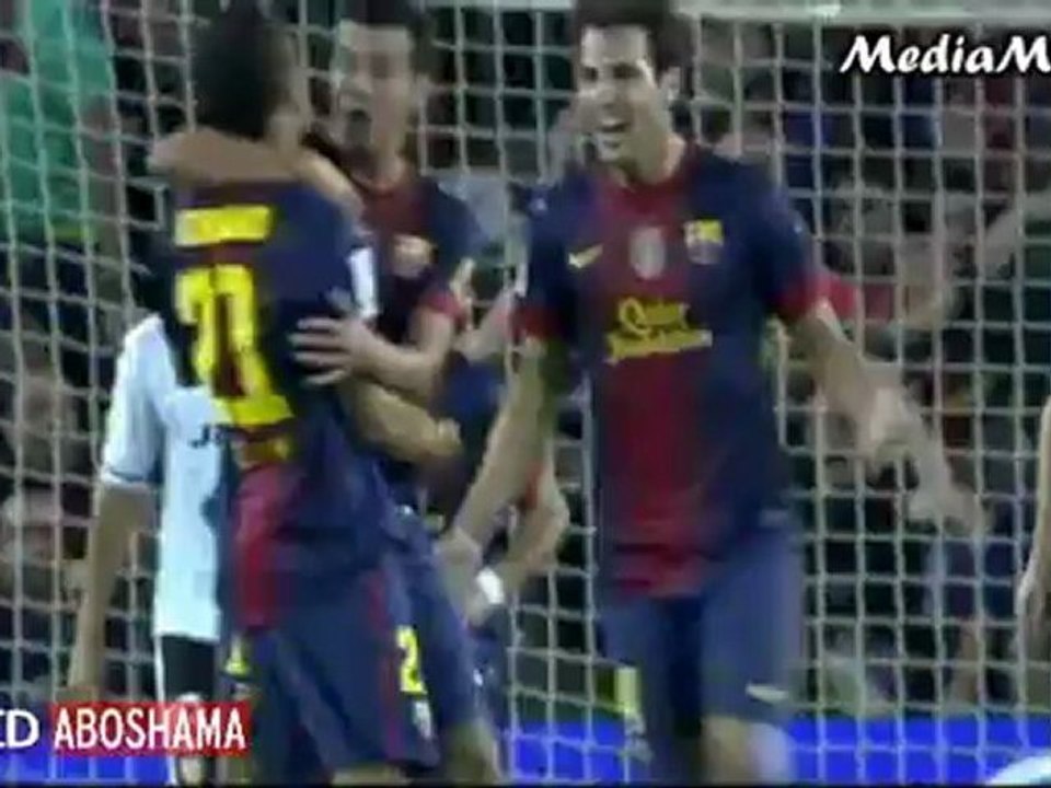 برشلونة 1-0 فالنسيا - الجولة 3 - MediaMasr.Tv