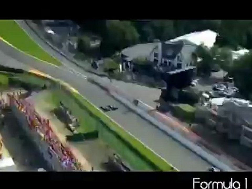 Spa 2012 Kimi Räikkönen vs Michael Schumacher