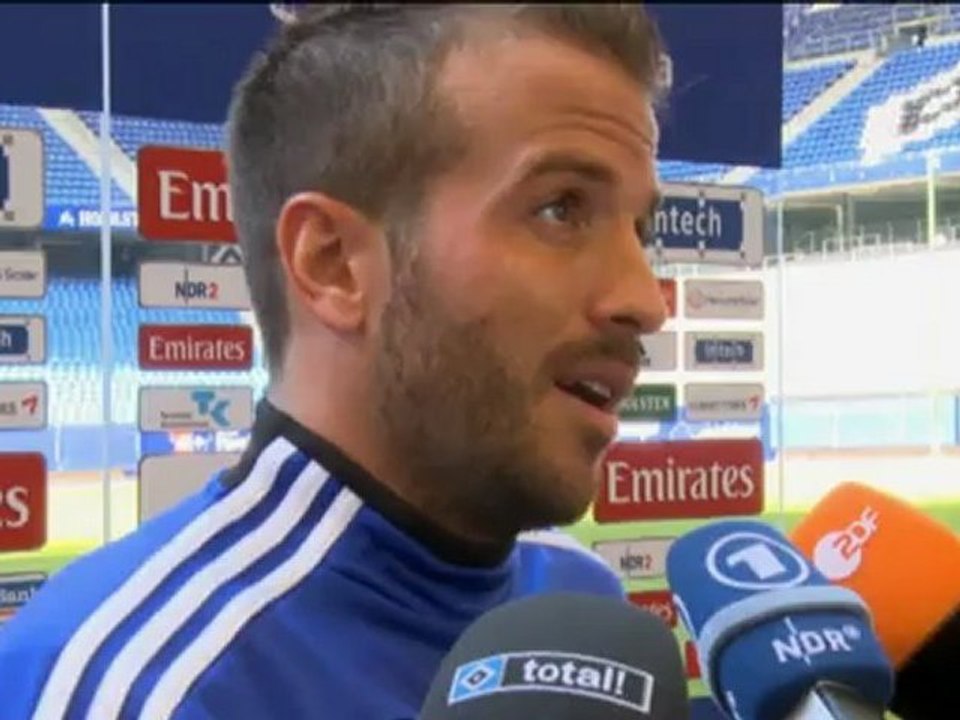 Hambourg - Van der Vaart : "Je ne suis pas le messie"