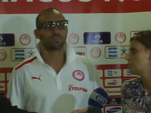 Δηλώσεις Τζεμπούρ (Ολυμπιακός - Λεβαδειακός 4-0, 2012)