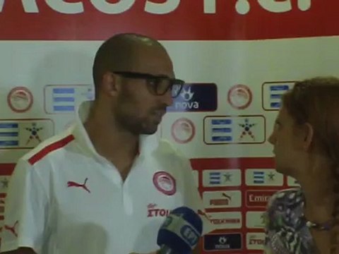 Δηλώσεις Τζεμπούρ (Ολυμπιακός - Λεβαδειακός 4-0, 2012)