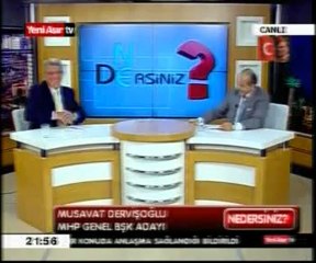 D.MÜSAVAT DERVİŞOĞLU  YENİ ASIR TV " NE DERSİNİZ"5.BÖLÜM