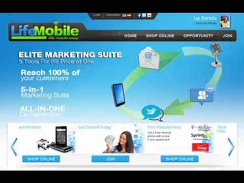 Big Launch of LifeMobile - Jay Bartels Introduces $49 Start Up, Free Cell Phone Service
