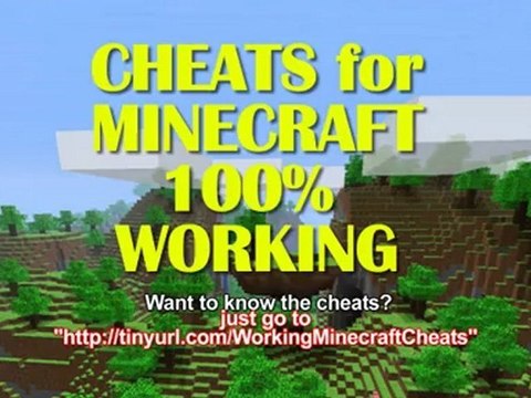 MINECRAFT WORKING CHEATS REVEALED!!!