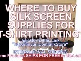 Where to buy CHEAP Silk Screen Supplies? VIEW HERE