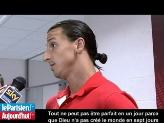 Ibrahimovic : «Tout ne peut pas être parfait en un jour»