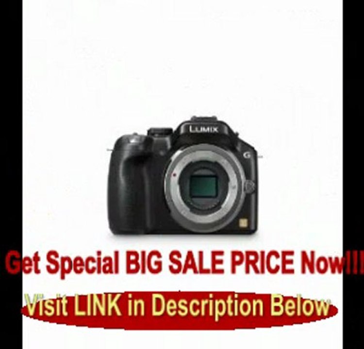 Panasonic DMC-G5 16 MP Compact System Camera with 3-Inch LCD - Body Only (Black)