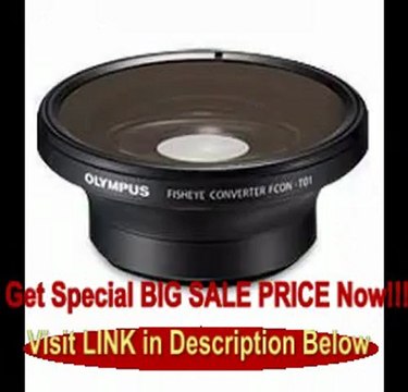 Olympus FCON-T01 Fisheye Converter Lens for Olympus Tough TG-1 Camera (Black) BEST PRICE