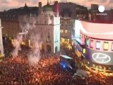 Piccadilly Circus transformé en cirque géant