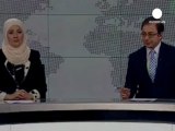 Woman presenter wears Islamic headscarf on Egyptian TV