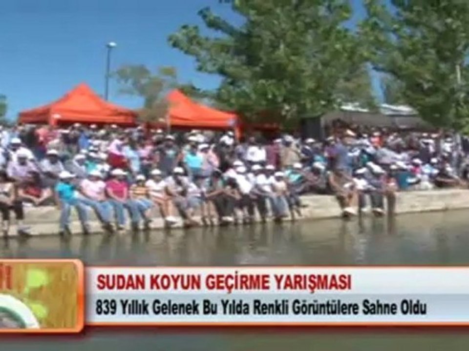 SUDAN KOYUN GEÇİRME YARIŞMASI