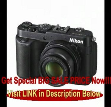 BEST BUY Nikon COOLPIX P7700 12.2 MP Digital Camera with 7.1x Optical Zoom NIKKOR ED Glass Lens and 3-inch Vari-Angle LCD