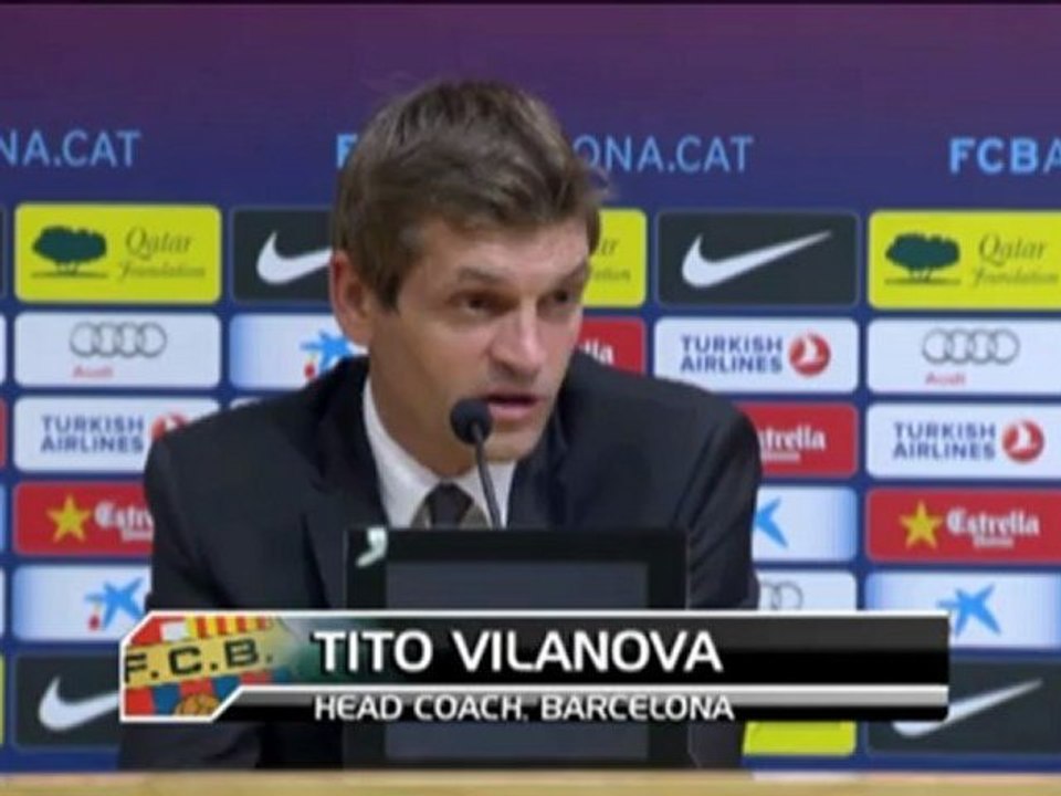 Vilanova: “Es waren genug Chancen da, auch in Unterzahl”