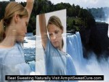 how to stop sweating underarms