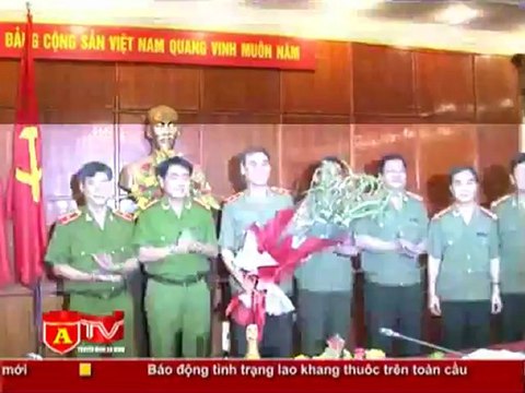 ANTÐ - Công bố quyết định bổ nhiệm giám đốc CATP Hà Nội mới