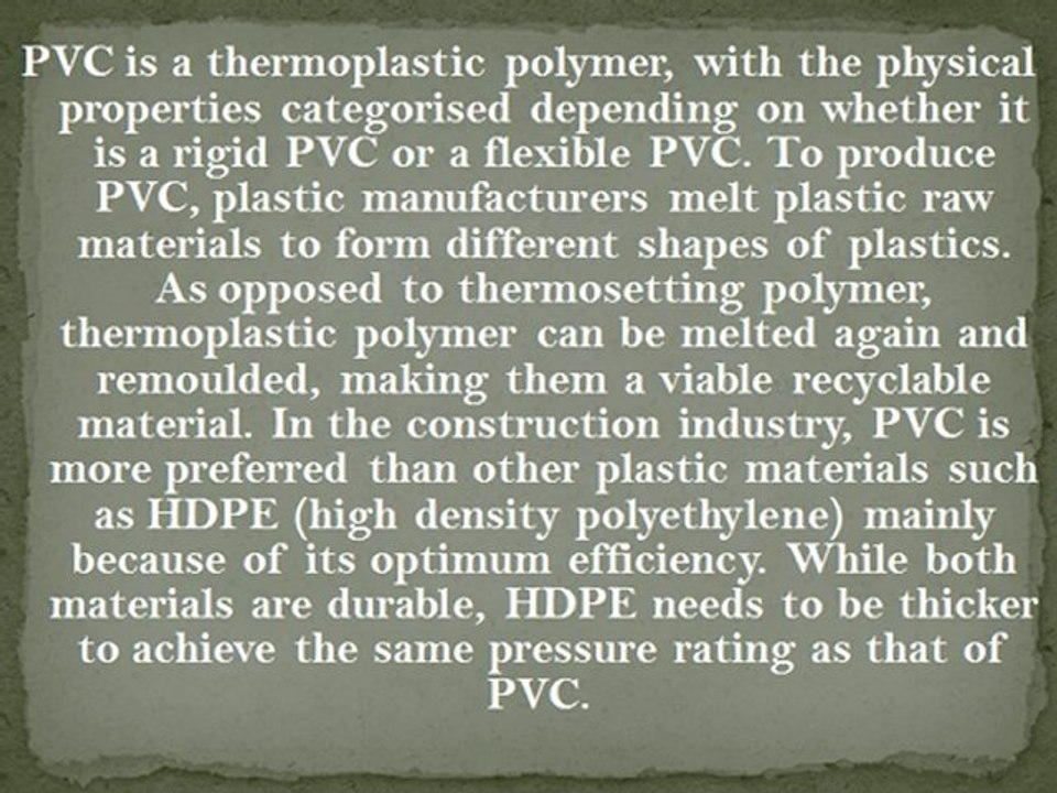 Advantages of PVC over Other Plastic Types in Window Construction