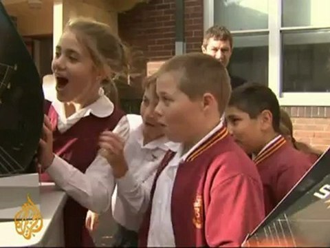 Stargazers watch Venus transit