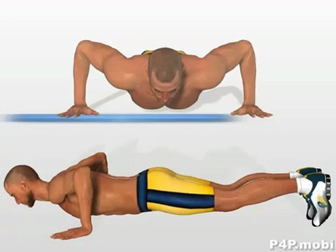 Training Pomp Pectoral Chest Muscles - Explosive Push UP