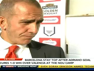 Wes Foderingham gets the hook by Paolo Di Canio