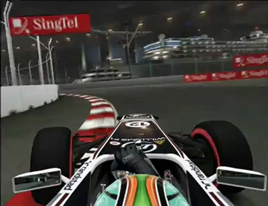 F1 2011 - GP de Singapour - Tour de qualifications Q3