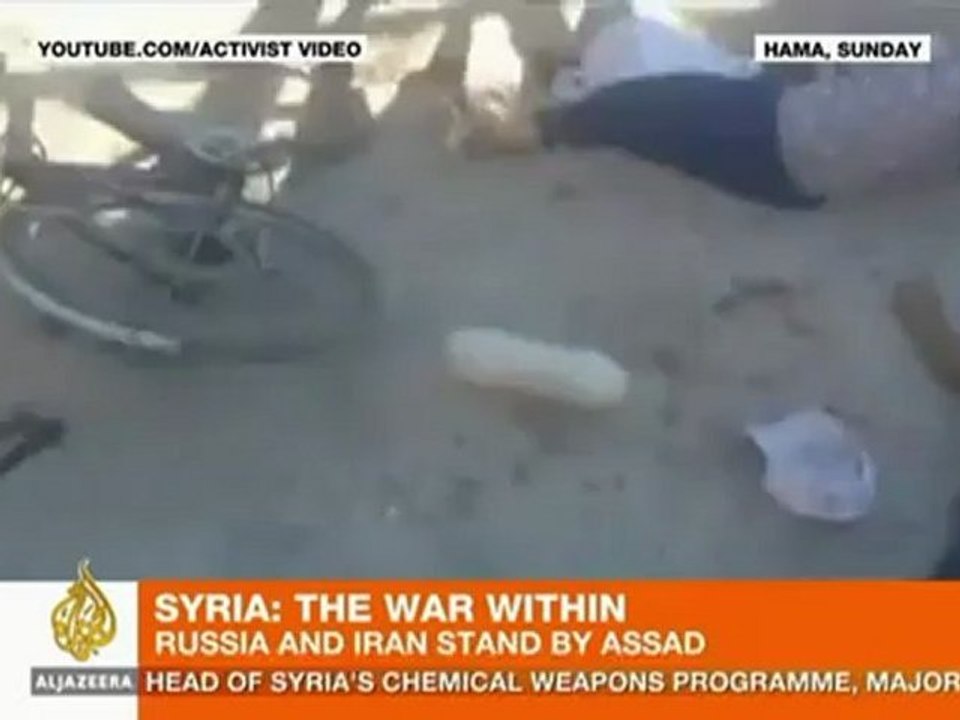 Syrian forces shell Damascus