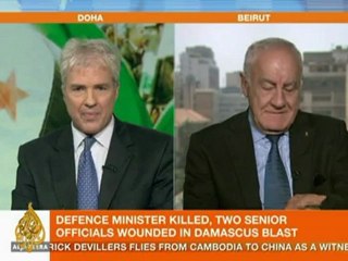 Analyst, General Hisham Jaber on the Damascus blast