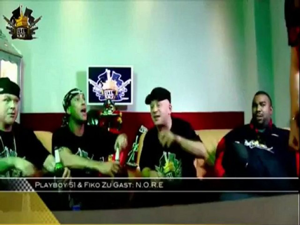 Playboy51 Hardcore Rap In English - Guests Noreaga & Cals [51TV]