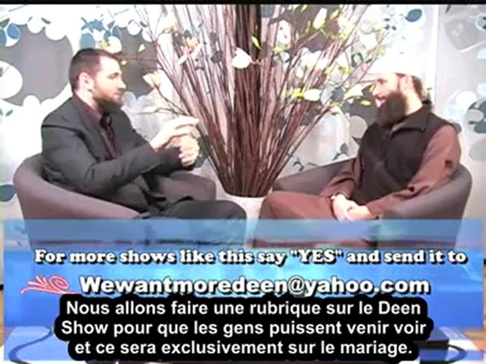 [DeenShow] - Le Mariage, Parlons-en ! Partie 1