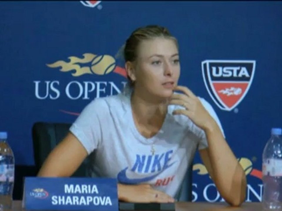 US Open: Sharapowa: Ich will und kann mich noch verbessern