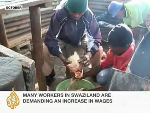 Swaziland teachers strike over poor pay