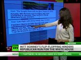 Romney's Flip-Flops: Schizophrenia showing ahead of elex?