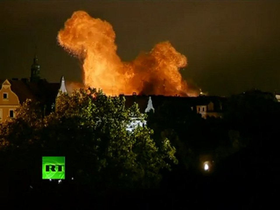 Video: Huge blast as WW2 bomb detonated in Germany