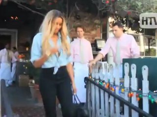Singer Ciara Goes Out In West Hollywood