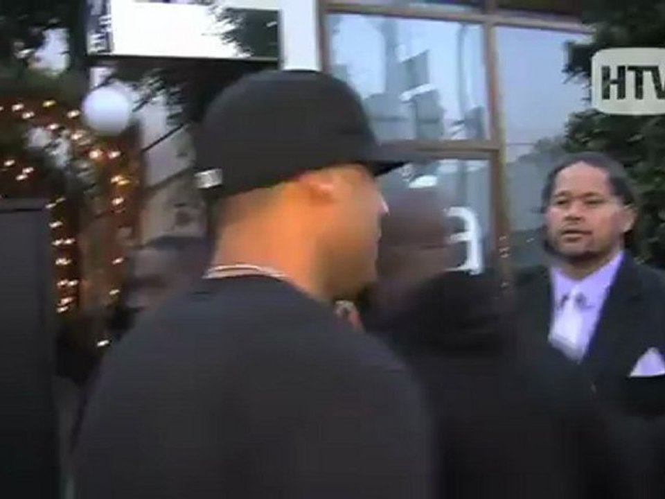 NFL Star Hank Baskett Spotted At STK Hollywood.