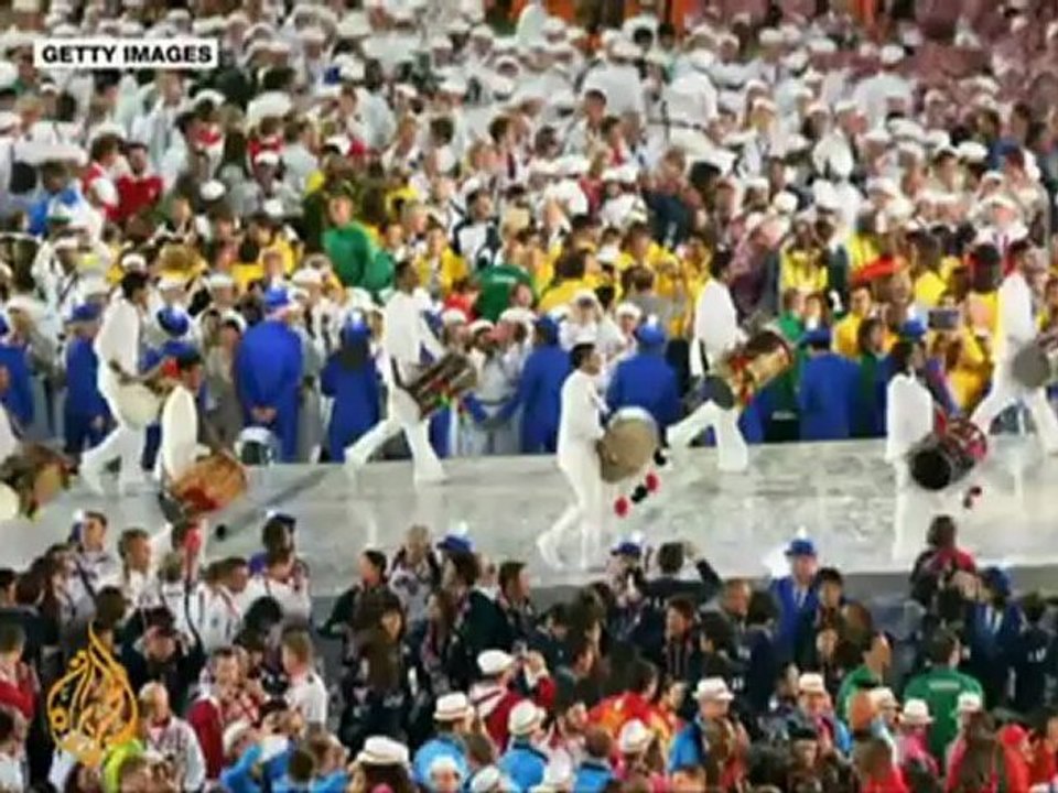Olympic closing ceremony plays out on a high note