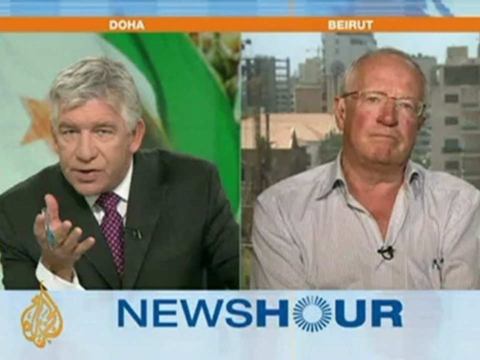 Damascus district devastated by fighting