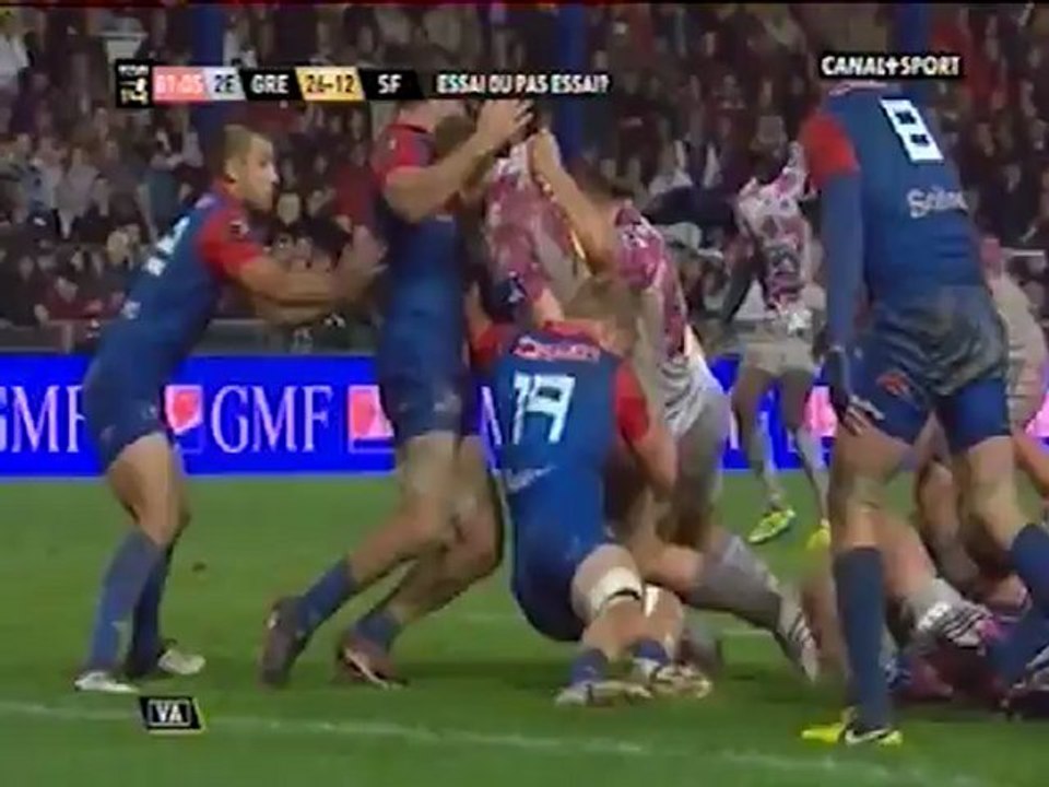 Les temps forts de Grenoble - Stade Français Paris