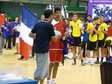 Remise du trophée du meilleur joueur