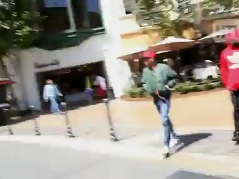 Chris Brown Caught Hanging Out At The Grove Hollywood.