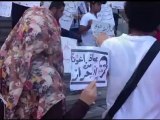 وقفة احتجاجية لقوى شبابية وطلابية للتضامن مع الطالب عماد أبو اليزيد‎