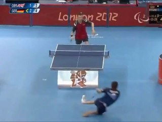 David Wetherill au tennis de table aux JO Paralympiques