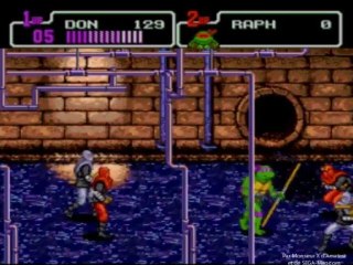 [Gameplay N° 01] Tortues Ninja Hyperstone Heist (MegaDrive)